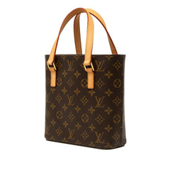 ルイ ヴィトン モノグラム ヴァヴァンPM ハンドバッグ M51172 ブラウン PVC レザー レディース LOUIS VUITTON 中古