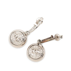 シャネル ココマーク ピアス シルバー メタル レディース CHANEL 【中古】