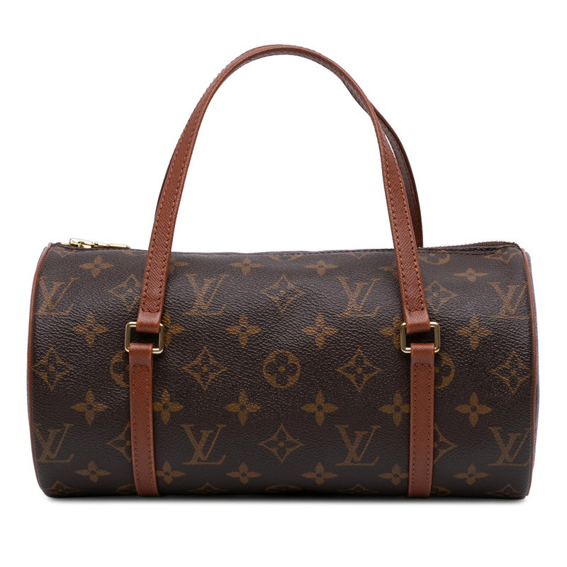 ルイ ヴィトン モノグラム パピヨン26 ハンドバッグ M51366 ブラウン PVC レザー レディース LOUIS VUITTON 【中古】