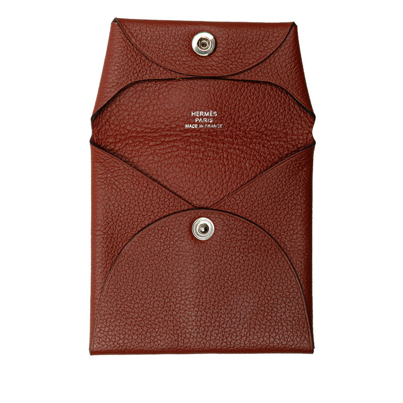 エルメス バスティア コインケース ブラウン エバーカラー レディース HERMES 【中古】