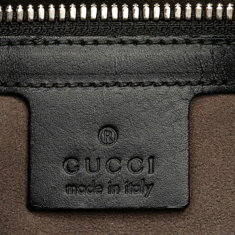 グッチ GGカレイド GGスプリーム ショルダーバッグ トートバッグ 406387 ベージュ ブラック PVC レザー レディース GUCCI 【中古】