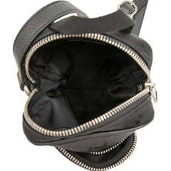 グッチ オフ ザ グリッド 斜め掛け ショルダーバッグ 643882 ブラック ナイロン レザー レディース GUCCI 【中古】