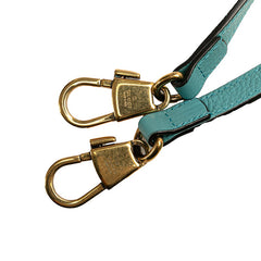 グッチ バンブー ダイアナ ミニ ハンドバッグ ショルダーバッグ 2WAY 655661 ライトブルー レザー レディース GUCCI 【中古】