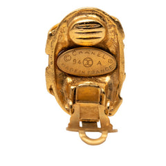 シャネル ココマーク ヴィンテージ イヤリング ゴールド メッキ レディース CHANEL 【中古】