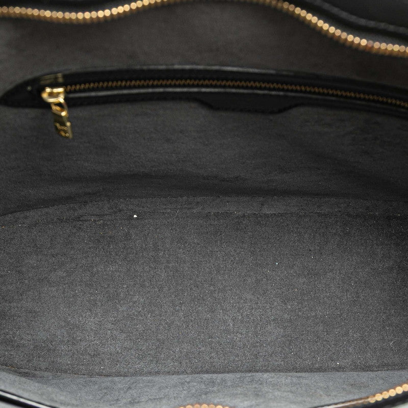 ルイ ヴィトン エピ リュサック ショルダーバッグ トートバッグ M52282 ノワール ブラック レザー レディース LOUIS VUITTON 【中古】