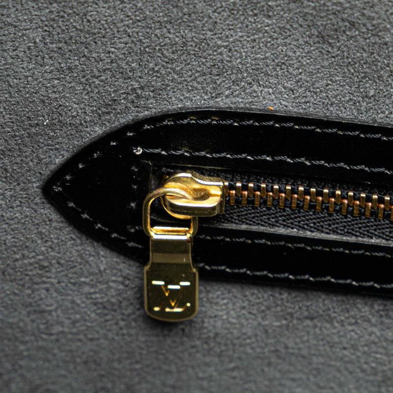 ルイ ヴィトン エピ リュサック ショルダーバッグ トートバッグ M52282 ノワール ブラック レザー レディース LOUIS VUITTON 【中古】
