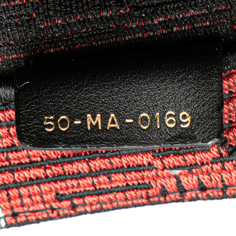 ディオール ブックトート ラージ トートバッグ マルチカラー キャンバス レディース Dior 【中古】