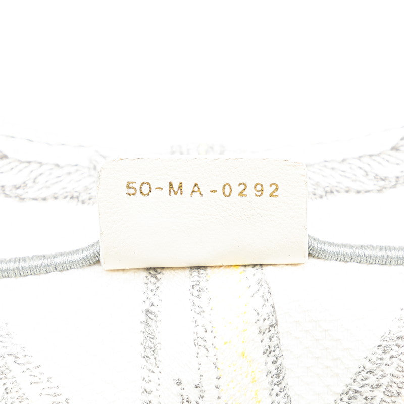 ディオール レーヴダンフィニ ブックトート トートバッグ 50-MA-0292 ホワイト マルチカラー ジャガード レディース Dior 【中古】