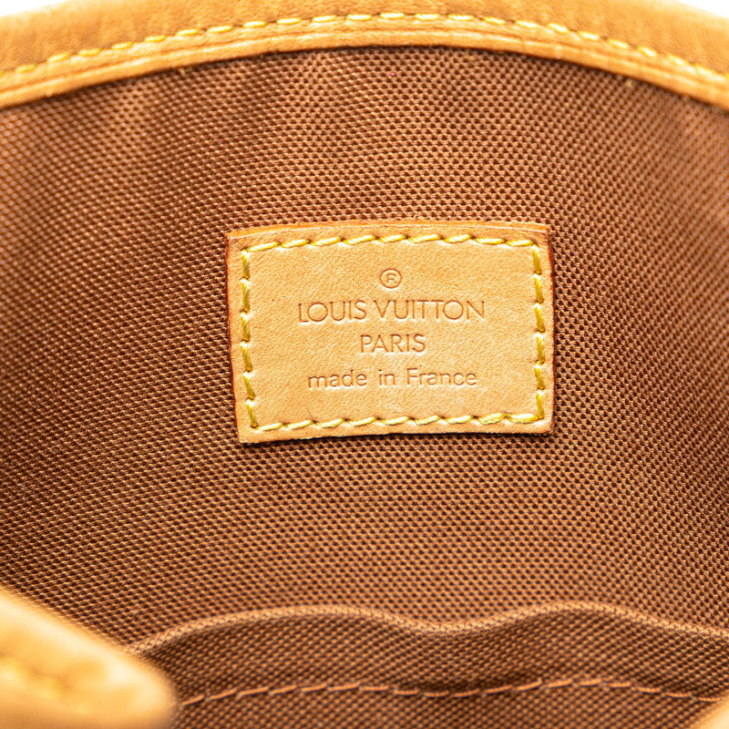 ルイ ヴィトン モノグラム バティニョール ハンドバッグ トートバッグ M51156 ブラウン PVC レザー レディース LOUIS VUITTON 【中古】