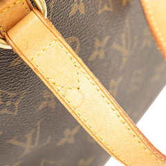 ルイ ヴィトン モノグラム バティニョール ハンドバッグ トートバッグ M51156 ブラウン PVC レザー レディース LOUIS VUITTON 【中古】