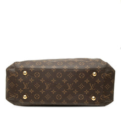 ルイ ヴィトン モノグラム モンテーニュGM ハンドバッグ ショルダーバッグ 2WAY M41067 ブラウン PVC レザー レディース LOUIS VUITTON 中古