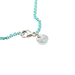 ティファニー プレゼントボックス ダイヤ ネックレス SV925 シルバー レディース TIFFANY&Co. 【中古】