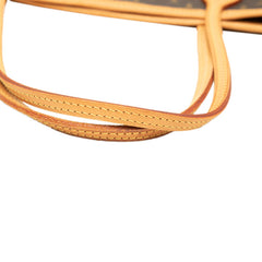 ルイ ヴィトン モノグラム ネヴァーフルMM ショルダーバッグ トートバッグ M40156 ブラウン PVC レザー レディース LOUIS VUITTON 中古