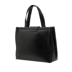 サルヴァトーレフェラガモ ヴァラ ハンドバッグ 2WAY ショルダーバッグ AQ-21 8252 ブラック レザー レディース Salvatore Ferragamo 中古