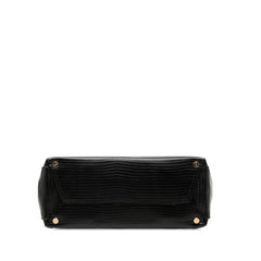 サルヴァトーレフェラガモ ヴァラ ハンドバッグ 2WAY ショルダーバッグ AQ-21 8252 ブラック レザー レディース Salvatore Ferragamo 中古