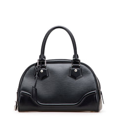 ルイ ヴィトン エピ ボーリング モンテーニュPM ハンドバッグ M59322 ブラック ノワール レザー レディース LOUIS VUITTON 【中古】