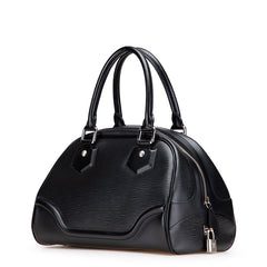 ルイ ヴィトン エピ ボーリング モンテーニュPM ハンドバッグ M59322 ブラック ノワール レザー レディース LOUIS VUITTON 【中古】