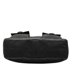 グッチ GGナイロン ハンドバッグ トートバッグ 268639 ブラック ナイロン レザー レディース GUCCI 【中古】