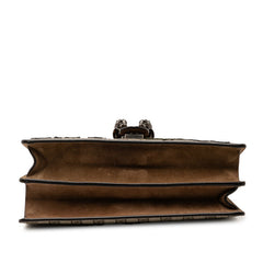 グッチ GGスプリーム デュオニソス エンブロイダリー チェーン ショルダーバッグ ハンドバッグ 403348 ベージュ マルチカラー PVC スウェード レディース GUCCI 【中古】