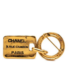 シャネル ココマーク 31 RUE CAMBON PARIS ブローチ ゴールド メッキ レディース CHANEL 【中古】