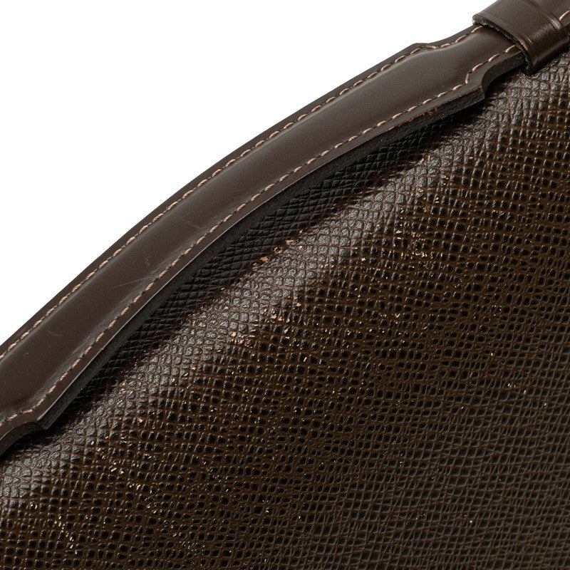 ルイ ヴィトン タイガ オーガナイザーアトール 長財布 M30658 グリズリ ブラウン レザー メンズ LOUIS VUITTON 【中古】