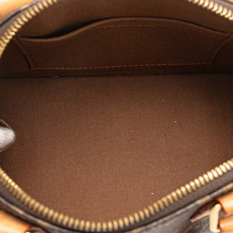 ルイ ヴィトン モノグラム アルマBB ハンドバッグ ショルダーバッグ 2WAY M53152 ブラウン PVC レザー レディース LOUIS VUITTON 【中古】