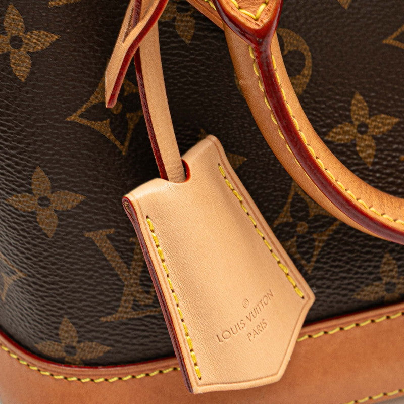 ルイ ヴィトン モノグラム アルマBB ハンドバッグ ショルダーバッグ 2WAY M53152 ブラウン PVC レザー レディース LOUIS VUITTON 【中古】
