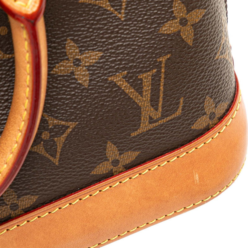 ルイ ヴィトン モノグラム アルマBB ハンドバッグ ショルダーバッグ 2WAY M53152 ブラウン PVC レザー レディース LOUIS VUITTON 【中古】