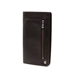 ルイ ヴィトン モノグラム グラセ ホイスト 長財布 M66450 ブラウン レザー レディース LOUIS VUITTON 【中古】