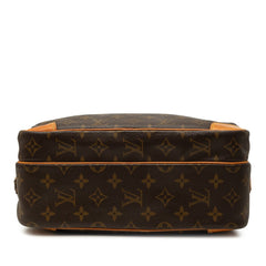 ルイ ヴィトン モノグラム ナイル 斜め掛け ショルダーバッグ M45244 ブラウン PVC レザー レディース LOUIS VUITTON 中古