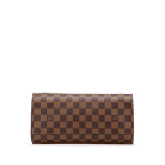 ルイ ヴィトン ダミエ トリアナ ハンドバッグ N51155 ブラウン PVC レザー レディース LOUIS VUITTON 【中古】
