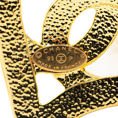 シャネル ヴィンテージ ラージ ココハート ネックレス ゴールド メッキ レディース CHANEL 【中古】