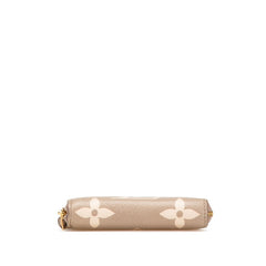 ルイ ヴィトン モノグラム アンプラント ジッピーコインパース コインケース M69797 ベージュ トゥルトレール レザー レディース LOUIS VUITTON 【中古】