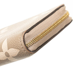 ルイ ヴィトン モノグラム アンプラント ジッピーコインパース コインケース M69797 ベージュ トゥルトレール レザー レディース LOUIS VUITTON 【中古】