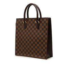 ルイ ヴィトン ダミエ ヴェニスPM トートバッグ ハンドバッグ N51145 エベヌ ブラウン PVC レザー レディース LOUIS VUITTON 中古