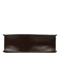 ルイ ヴィトン ダミエ ヴェニスPM トートバッグ ハンドバッグ N51145 エベヌ ブラウン PVC レザー レディース LOUIS VUITTON 中古