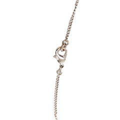 シャネル ココマーク ペンダント ネックレス シルバー ラインストーン メタル レディース CHANEL 【中古】