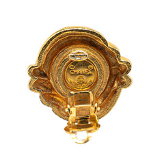 シャネル ヴィンテージ イヤリング ゴールド メッキ フェイクパール レディース CHANEL 【中古】