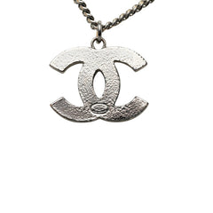 シャネル ココマーク ネックレス 05A シルバー メタル ラインストーン レディース CHANEL 【中古】