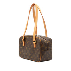 ルイ ヴィトン モノグラム シテMM ハンドバッグ ショルダーバッグ M51182 ブラウン PVC レザー レディース LOUIS VUITTON 【中古】