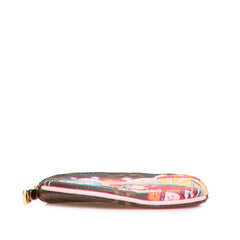 ルイ ヴィトン モノグラム ポルトモネ ロン コインケース M69757 ブラウン マルチカラー PVC レザー レディース LOUIS VUITTON 【中古】