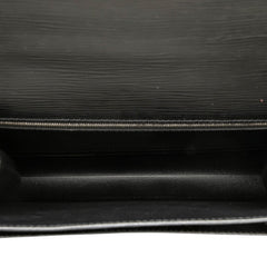 ルイ ヴィトン エピ モンソー ハンドバッグ 2WAY ショルダーバッグ M52792 ブラック レザー メンズ LOUIS VUITTON 中古