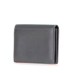 サンローラン カードケース 469338 グレー レザー レディース SAINT LAURENT 【中古】