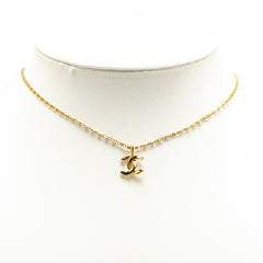シャネル ココマーク ネックレス ゴールド メッキ レディース CHANEL 【中古】