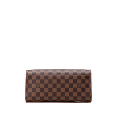 ルイ ヴィトン ダミエ トリアナ ハンドバッグ N51155 ブラウン PVC レザー レディース LOUIS VUITTON 【中古】