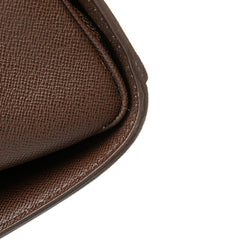 ルイ ヴィトン ダミエ トリアナ ハンドバッグ N51155 ブラウン PVC レザー レディース LOUIS VUITTON 【中古】