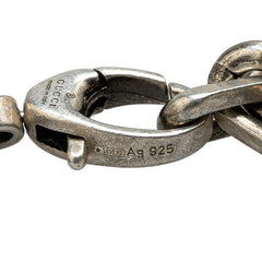 グッチ インターロッキング ネックレス SV925 シルバー レディース GUCCI 【中古】