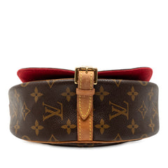 ルイ ヴィトン モノグラム タンブラン 斜め掛け ショルダーバック M51179 ブラウン PVC レザー レディース LOUIS VUITTON 【中古】
