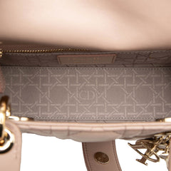 ディオール カナージュ マイ レディディオール ハンドバッグ ショルダーバッグ 2WAY ベージュ系 レザー レディース Dior 【中古】