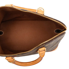 ルイ ヴィトン モノグラム アルマPM ハンドバッグ M51130 ブラウン PVC レザー レディース LOUIS VUITTON 【中古】